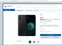 Xiaomi, MI A2, Mi 6X, digitec