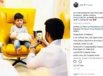 Jr NTR's new-born son photo