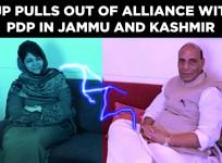 BJP ends alliance with PDP in Jammu and Kashmir
