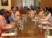 Lt. Governor chairing a meeting