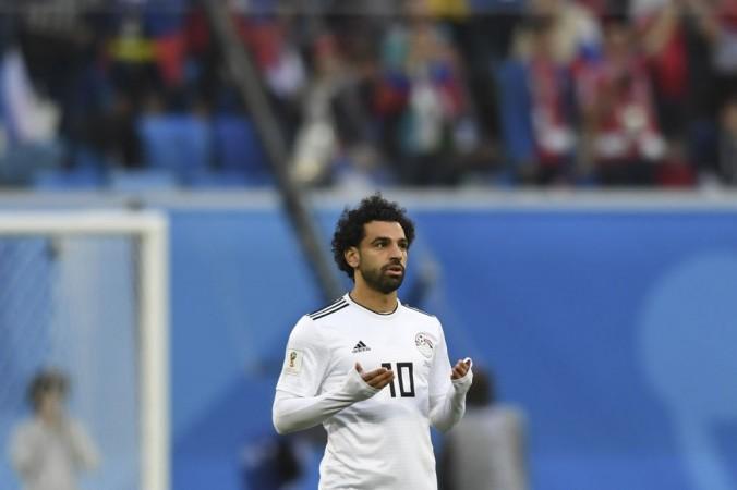 Mohamed Salah scored from the spot but it wasn't enough for Egypt on Tuesday. Mohamed Salah
