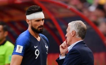 Olivier Giroud Didier Deschamps France