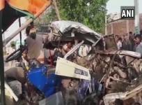 Morena road accident