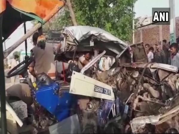 Morena road accident Morena road accident