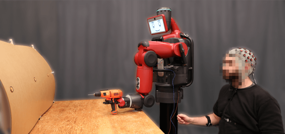 The tech is still in testing phases, but future development could have people using it with ease Robot-human interface