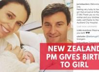 New Zealand Prime Minister Jacinda Ardern Gives Birth To Girl