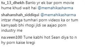 Mahika Sharma trolled