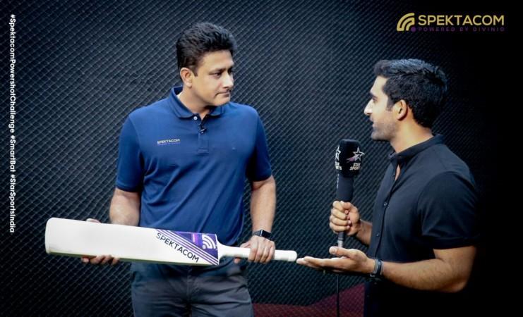 Anil Kumble during an interview Anil Kumble during an interview