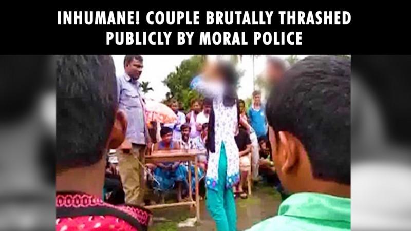 Representative image Inhumane! Couple brutally thrashed by moral police