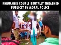 Inhumane! Couple brutally thrashed by moral police