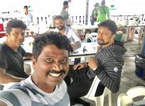 Shivaraj Kumar, Sudeep, Thilak and Prem on The Villain Sets