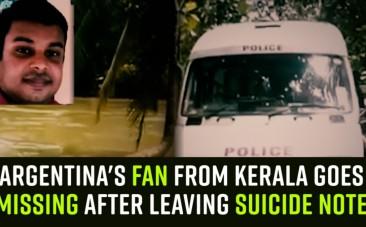 Messi fan goes missing after leaving suicide note