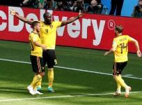 Hazard Lukaku Mertens Belgium