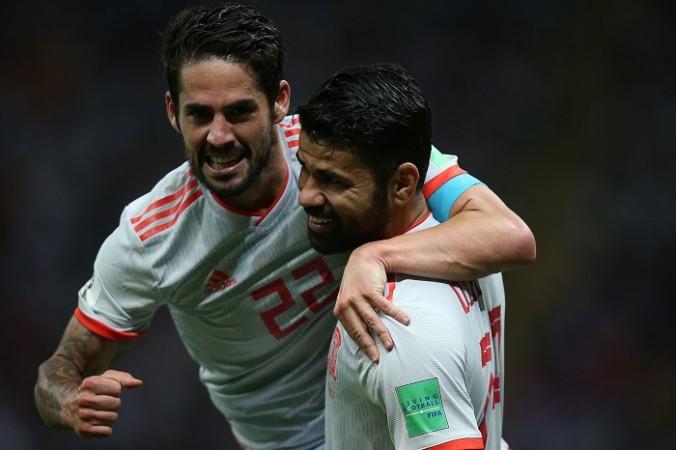 Isco and Diego Costa will be key players for Spain against Morocco Isco Diego Costa Spain