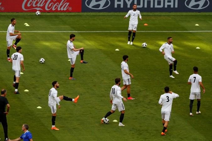 Iran players go through the paces at a training session Iran World Cup