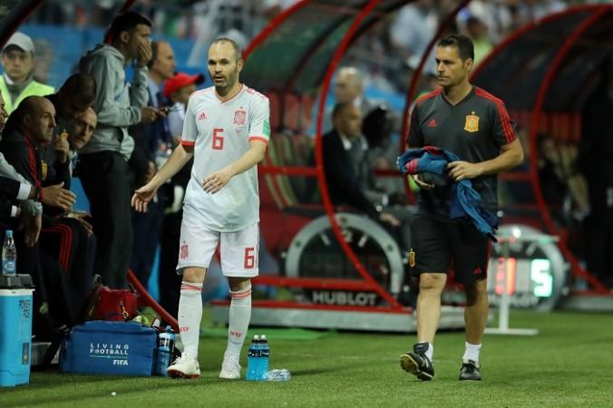 Spain veteran Andres Iniesta could be rested for this match against Morocco Andres Iniesta Spain