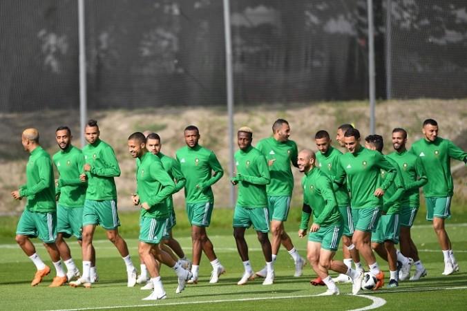 They might be eliminated, but the Morocco side look in good spirits going into their game against Spain Morocco World Cup