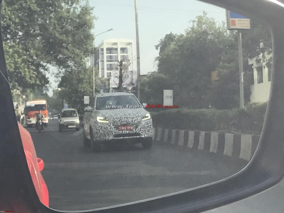 MG RX5 spied in India MG RX5