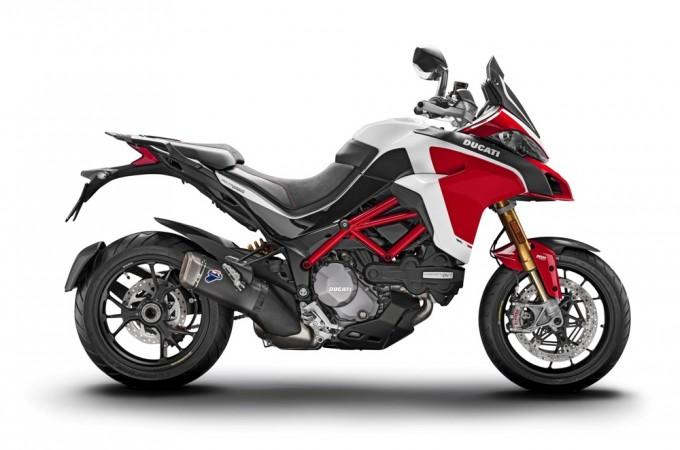 Ducati Multistrada 1260 Pikes Peak Termignoni approved exhaust system and Ohlins top range suspension Ducati Multistrada 1260 Pikes Peak