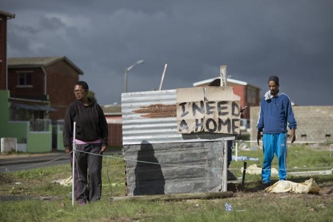 SAFRICA-CAPETOWN-HOUSING-LANDINVASION