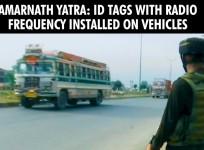 Amarnath Yatra: ID tags with radio frequency installed on all vehicles