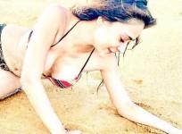 Sara Khan in bikini