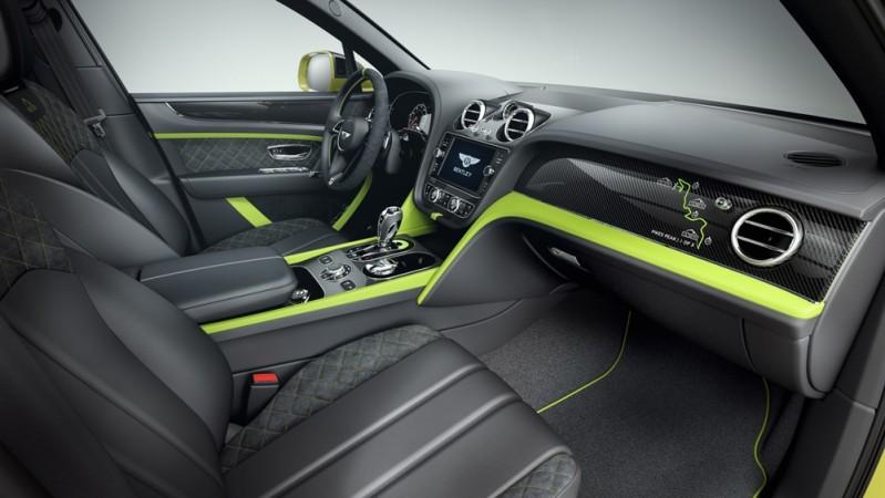 Bentley Bentayga Pikes Peak's interior Bentley Bentayga Pikes Peak