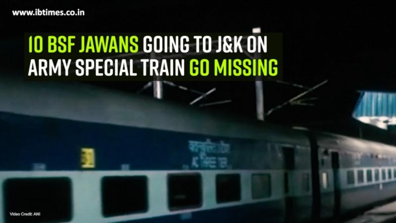 10 BSF Jawans going to J&K on army special train go missing