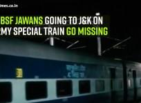 10 BSF Jawans going to J&K on army special train go missing