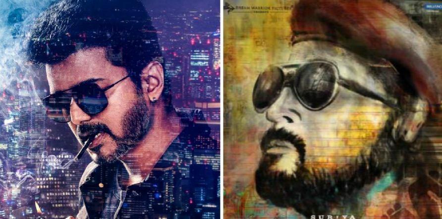 Vijay's Sarkar and Suriya's NGK to hit the screens for Diwali. Vijay's Sarkar to lock horns with Suriya's NGK