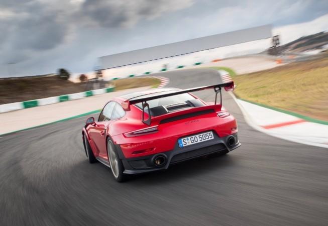 Porsche 911 GT2 RS accelerates from zero to 100kmph in 2.8 seconds Porsche 911 GT2 RS