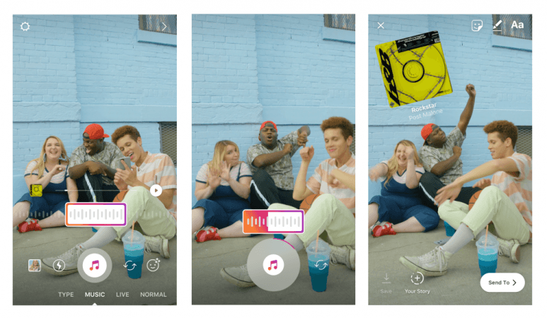 Instagram Stories updated with music feature Instagram Stories updated with music feature