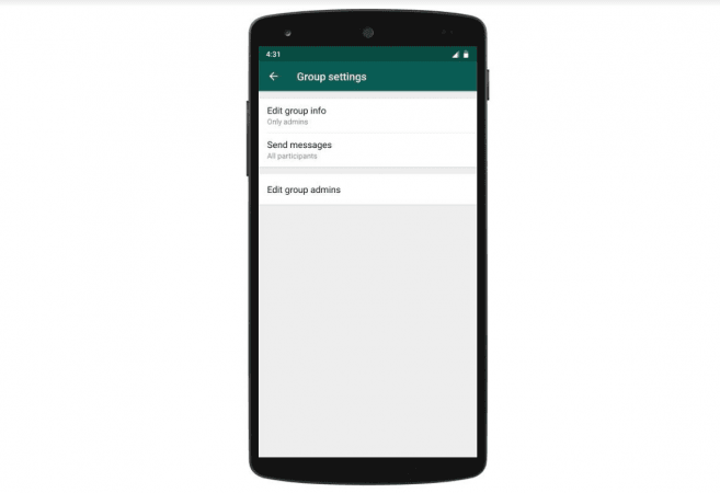 WhatsApp Group Admin-only messaging feature on Android WhatsApp, Group, Admin, chat, Description, feature