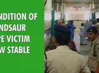 Condition of 8-year-old Mandsaur rape victim stable