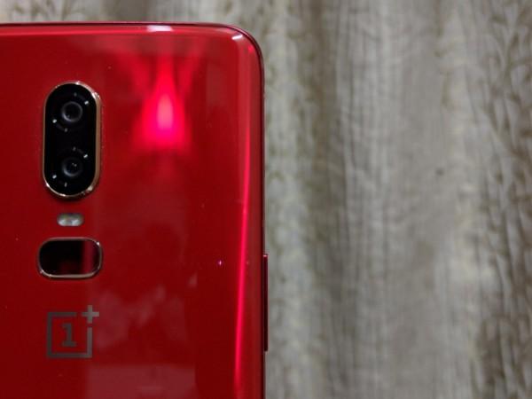 OnePlus 6 Red hands-on photos OnePlus 6 Red hands-on photos