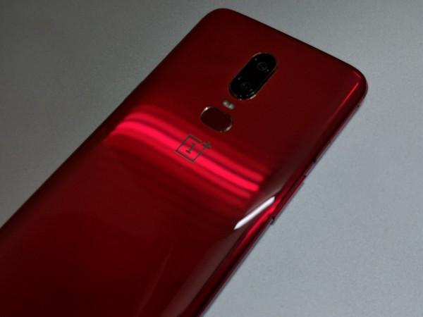 OnePlus 6 Red hands-on photos OnePlus 6 Red hands-on photos