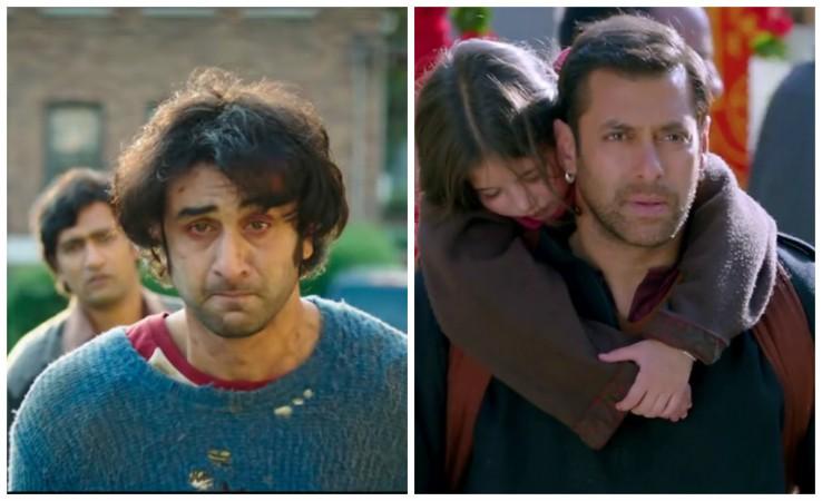 Sanju fails to beat Bajrangi Bhaijaan Monday box office record Sanju fails to beat Bajrangi Bhaijaan Monday box office record