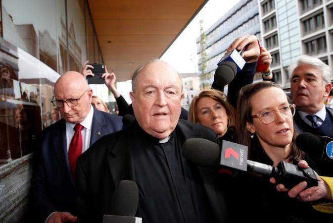 Archbishop Philip Wilson leaves Newcastle Local Court, in Newcastle for sentencing, Australia, July 3, 2018 Archbishop Philip Wilson leaving court