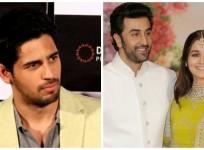 What Sidharth Malhotra feels about Alia Bhatt dating Ranbir Kapoor
