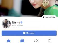 Vidyullekha Raman FB account hacked