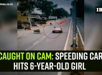 Caught on cam: Speeding car hits 6-year-old girl