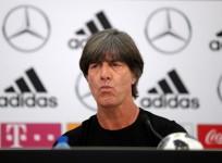 Germany coach Joachim Loew during the press conference