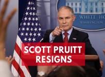 Scott Pruitt Resigns Amid Mounting Pressure