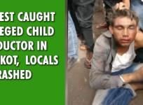 Priest caught alleged child abductor, locals thrashed