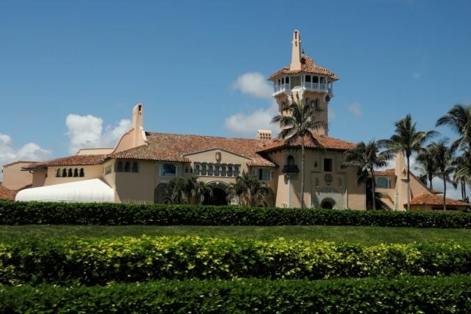 US President Donald Trump's private Mar-a-Lago estate Mar-a-lago estate