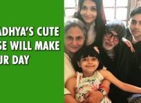 Aaradhya's cute pose will make your day