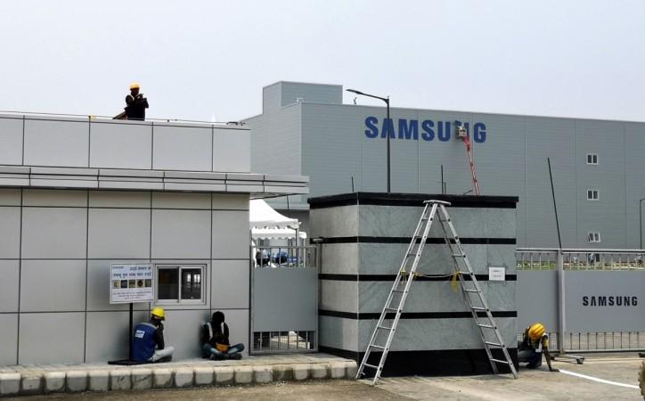 Samsung's mobile factory in Noida