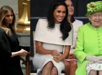 Meghan Markle Queen Elizabeth, Melania Trump