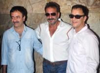 Rajkumar Hirani, Sanjay Dutt, Vidhu Vinod Chopra