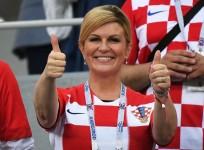 Croaita president Kolinda Grabar-Kitarovic at Fifa World Cup 2018